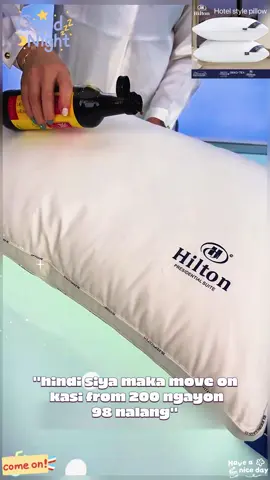 White Fiber Pillow magic pillow Hotel Quality Premium Soft and Comfort#pillow#tiktok#fyp#foryou
