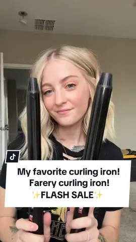 THIS WILL SELL OUT ✨ I truly love this curling iron!! Its so high quality for such an affordable cost!! I mean it when i say really love this curling iron. #Farery #Farerycurlingiron #TikTokShopBackToSchool #curlingiron #fyp #dealhunters #rushready #curlingiron 