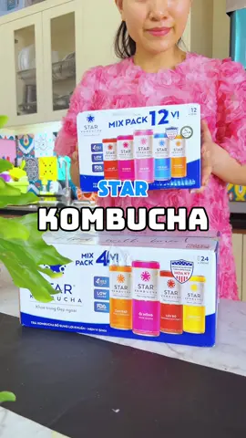 Nhận kombucha mà phải dùng cả xe đẩy là biết gia đình đam mê như thế nào rồi. Chua chua ngọt ngọt dễ uống lắm mọi người ạ #chinoitro #xuhuong #starkombucha 