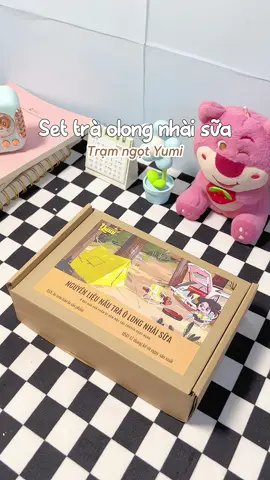 set trà sữa tự làm tại nhà đơn giản, tiện lợi #xuhuong #viral #trasua #anvat 