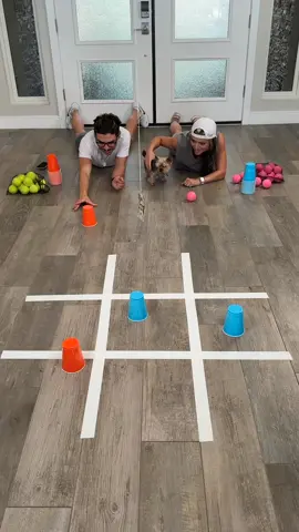 All-New Tic Tac Toe Challenge #momandson #familygame #yorkie
