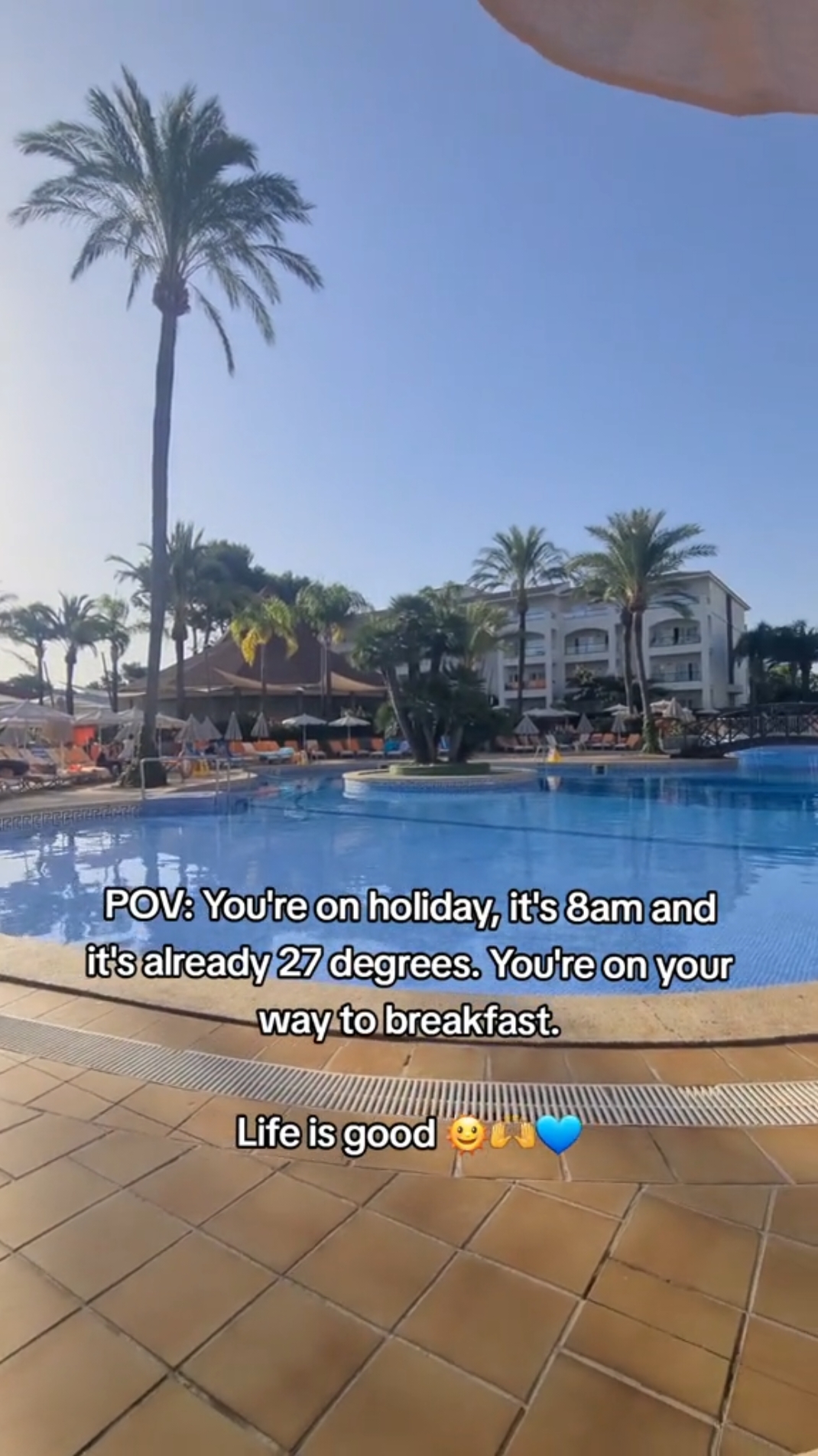 One of the best things ever! 🌞🙌💙 #holiday #vacation #travel #mallorca #spain #fyp #traveltiktok 