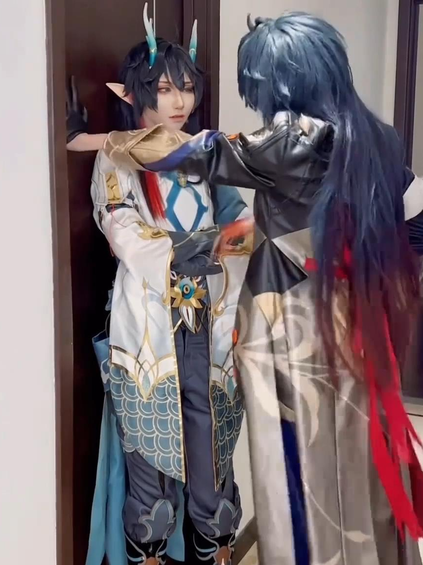 How to crack Kabe-Donn Blade:CN西谷飞雄 Dan Heng:CN锅巴咯- #HonkaiStarRail #honkai #starrail #blade #danheng #bladecosplay  #danhengcosplay #cosplay #cosplayer #cosplaygirl
