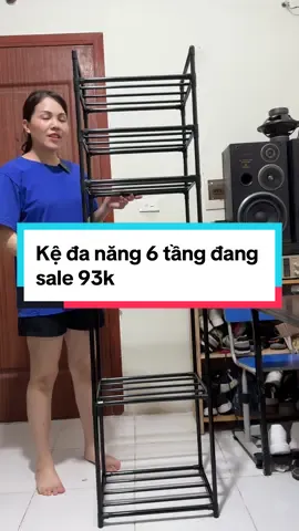 Kệ đa năng 6 tầng tiện ích #hegiare #kedanang #kedanang6tang 