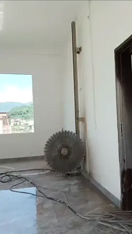 High frequency wall saw cutting (⏩ )#wallsaw #tracksawing #wallcutting #切削 #concretecutting #резкабетона #fyp #foryoupage #foryou #foryourpage #切り抜き #切墙機 