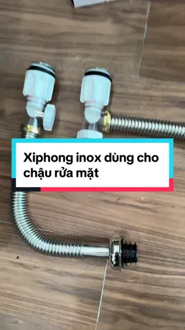 Xiphong inox ngăn mùi hôi, chống chuột bọ, chống han gỉ dùng cho chậu rửa mặt #thietbivesinh #xiphongchauruamat #inox 