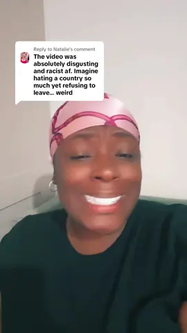 Replying to @Natalie At this point theres nothing u can tell me. Im trolling atp 🤣🤣🤣🤣 #fypage #racist #uk 