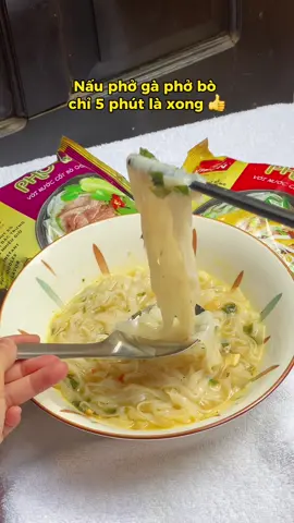 Nấu liền ăn liền nè #reviewanngon #pho #phovifon #mamnhafoodclub #trending 