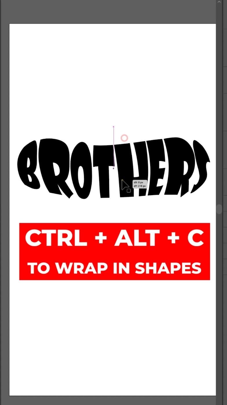 Easily Wrap Text in Shapes In Adobe illustrator 2024 #illustrator #Adobe_Illustrator #illustrator_tutorial