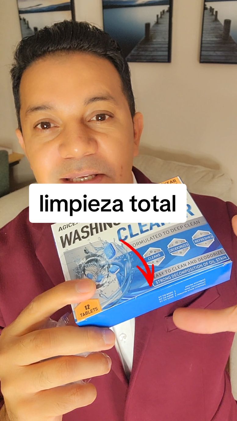 pastillas para desinfectar lavadoras  AGICEA Washer Cleaner Deep #washer #Cleaner #lavadora #ropa #TikTokShop 
