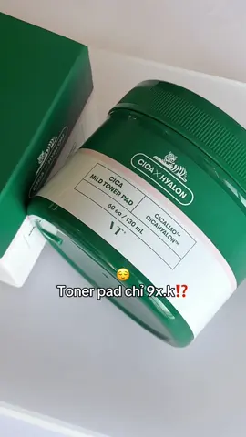Nao múc toner cho đủ combo cica của VT ha #tonerpad #kbeauty #skincare #koreanskincare #xh #fyp 