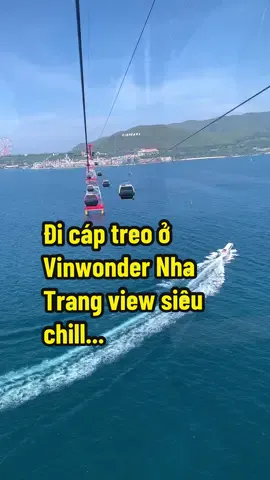 Vinwonder chưa bao giờ hết hot. Ad vẫn thích đi bằng cáp treo hơn đi tàu 🚤 #vinwondersnhatrang #vinpearlnhatrang #vinpearlharbour 