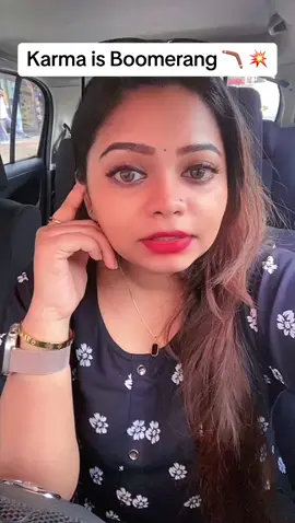 Karma is boomerang so be mindful about your poisonous mouth 🪃💥 make sure when you talk about others, their family, their kids you can take the same impact or the same words that you thrown to others 🙄 ##karma#karmaisboomerang#karmaisreal#fyp