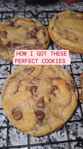 HOW I GOT THESE PERFECT COOKIES?  1.Imake my cookie dough ahead of time. With me being a home baker running a cookie business it it is important nothing to have dough instead