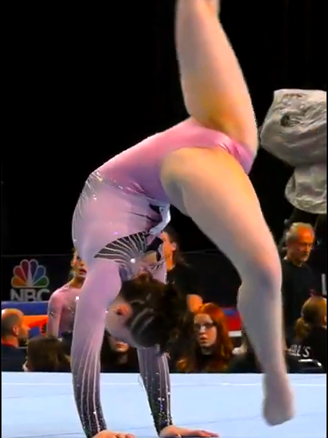 Leotards reveal EVERYTHING 😱🔥 (Women's Gymnastics) #gymnastics #womensports #olympics