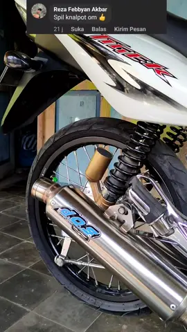 Knalpot dos bulat sarfull #hondatiger #knalpotracing #tiger #tigermodifikasi 