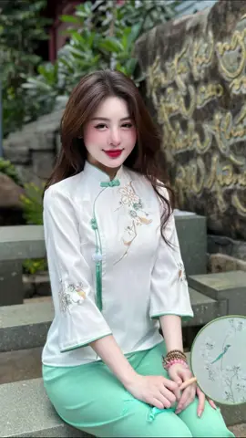 Đồ lam đi lễ tôn dáng siêu xinh #phapphuctinhnhi #phapphuc #dolamdichua 