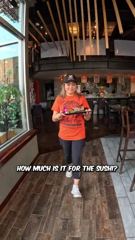 Handing Out Sushi to Hungry People!🥹❤️