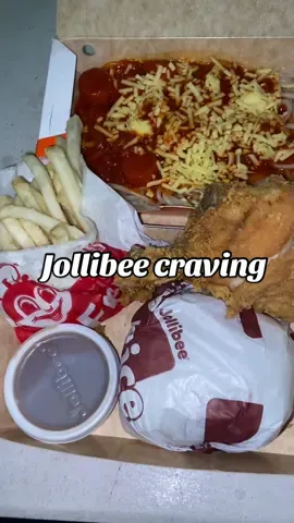 @Jollibee craving, damay-damay na’to 🤤 #jollibee #dinner #bidaangsaya #jollibeeph #chickenjoy #cravings #cravingsatisfied #yum #fypシ 