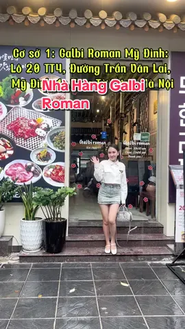 cùng mình tận hưởng Buffet thịt nướng Hàn Quốc siêu ngon tại Nhà Hàng Galbi Roman - Nơi tinh hoa ẩm thực được chắt lọc qua bàn tay của đầu bếp nổi tiếng Hàn Quốc, với những chứng nhận siêu xịn sò trong làng ẩm thực nào cả nhà mình ơi🥰🥰🥰#GalbiRomanm #xuhuong #doanhanquochanoi 