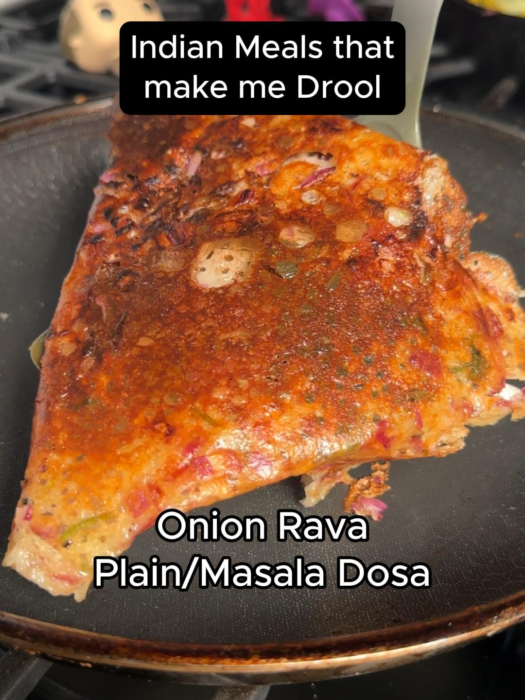 How to make Onion Rava Sada Dosa & Onion Rava Masala Dosa using the batter made in the previous video. Find this recipe in full detail along with 100+ other recipes of mine on my site www.chefronsrecipes.com (Click link in bio) #chefroncooks #dosa #onionravadosa #indianrecipes #Recipe #recipes #food