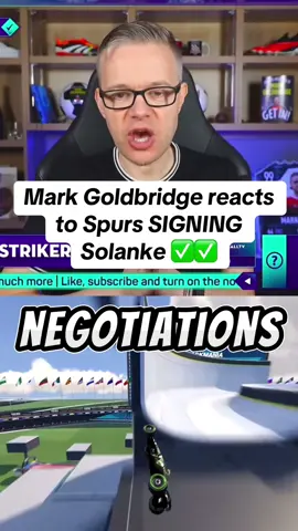 50 mil is TOO MUCH 💀💀 #fyp #foryou #markgoldbridge #spurs #bournemouth #reaction 