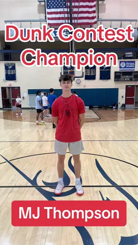 August 5-8 Dunk Contest Highlights! Contratulations to this week’s champion — Coach MJ Thompson!