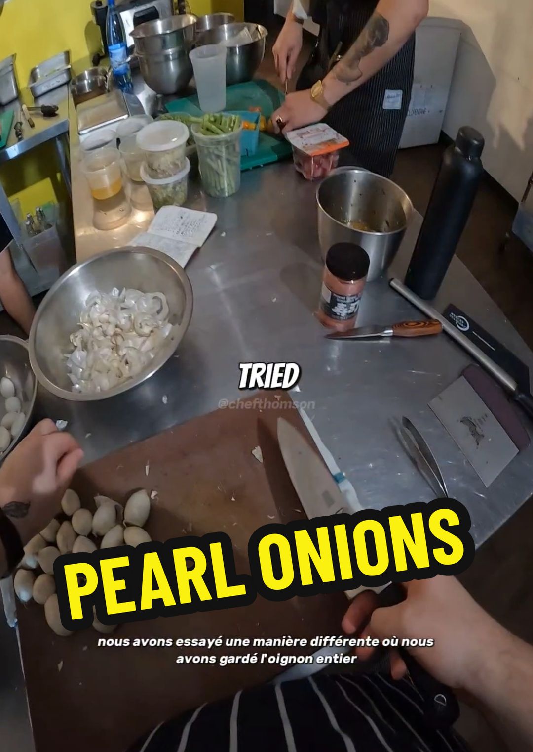 Being the new guy in the kitchen🧅 #cooking 