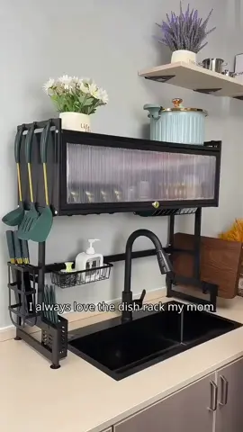 Buy a sink rack, translucent flip-top dust-proof cabinet doors, and a full set of kitchen storage accessories #tiktokshopfunpayday #fridayfriyay #hometokshop #homebudolfest #kitchen #sink #88pestalokal #rack 