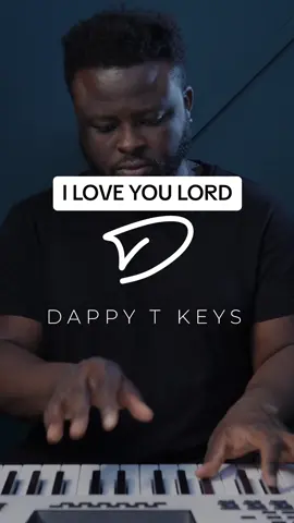 I love you Lord and I lift my voice 🙌 #pianoworship #iloveyoulord #dappytkeys #pianocover 
