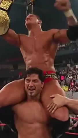 evolution betrays Randy Orton after winning his first world Heavyweight Champion.  nearly 20 years ago  #randyorton #randyortonwwe #wweraw #wweraw #WWE #tripleh @Randy orton @WWE @Triple H 