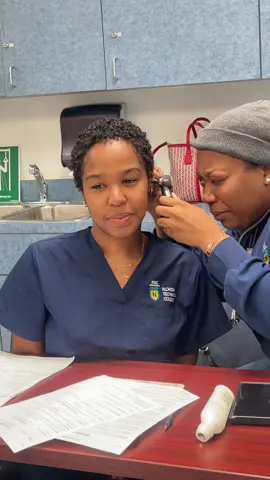 Ear assessment is skill perform by the medical assistant. The device used is called an otoscope. It is used to look into the ears to check for signs of infection of the outer ear canal or of the inner portion of the ear.  #medicalassistantskills #earexam #nurseskills #bicationalschool @Florida Technical College 