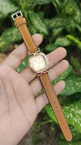 Sunlifex Jam Tangan Coklat Wanita Korea Retro Jam ll a Tangan Cewek SL5996
