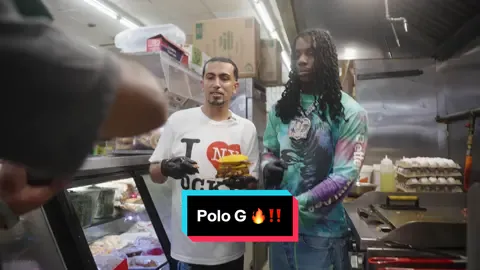 Get ready to feast your eyes on Polo G's unique sandwich creations at Ocky Way! 🥪🔥 Video dropping tomorrow, so stay tuned for a taste of greatness. #theockyway #ockyway #generalock #nevanevaneva #food #polog 