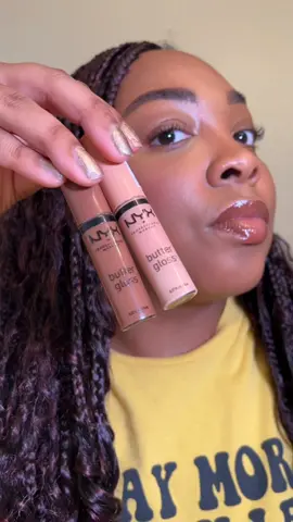 Who just love a nude lip?? 🙋🏽‍♀️ @NYX Professional Makeup 🤎 Shade: Fudge Me & Fortune Cookie  #nudelip #nyxcosmetics #tiktokshopbacktoschool 