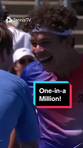 The best shot that never counted #tennis #tennistv #shelton #bublik 