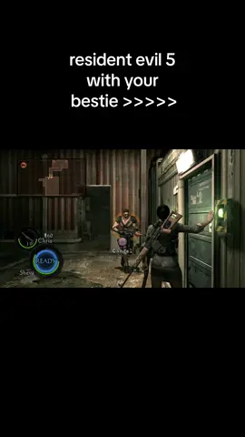 CMON CMON HURRY UP CHRIS CMON HURRY UP (we did this the entire game) #residentevil5 #re5 