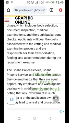 IT'S FINALLY OUT  HURRY UP AND GRAB IT BEFORE IT'S ENDS  @GHANA IMMIGRATION SERVICE @GHANA.. G I S.. MISSION GUID @GHANA'S NUMBER TV AND RADIO PL@TV3 Ghana @GTV_Ghana@CAPTAIN SMART TV @🛠 Security 🛠 @GHANA NEWS TV @Gospel Anthems 🔊  #ghananews #goodnews #fyp #fyppppppppppppppppppppppp #trend #trending #allah #goviral #goveelights@GIS OFFICIAL @JoyNews @dailygraphic @TV5   @gis.official.gh 