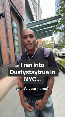 Asking @Dustystaytrue what he does for a living… #whatdoyoudoforaliving #dustystaytrue #toosii #newmusic #reflections #interview #nyc 