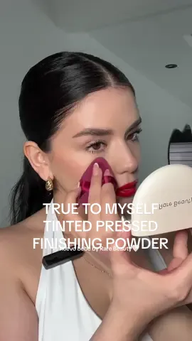 True to myself tinted pressed finishing powder , porcelain✨ @Rare Beauty @Selena Gomez 