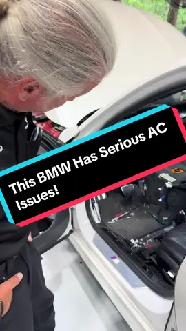 What a first job to get put on! 😬 #bmw #mechaniclife #mechanicsoftiktok #automotive #autorepair #DIY #viral #fyp #foryou #stitch #cartok #technician #repair #fix 