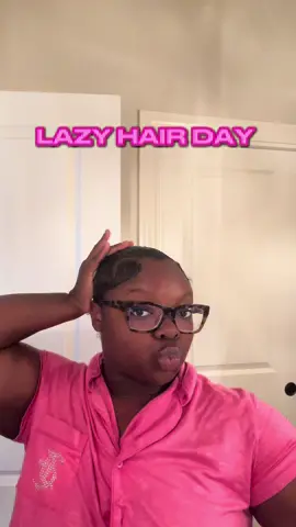 pt. 2 | no part slick back 💞 my lazy grl hairstyle ✨ #naturalhairstyles #lazyhairday #naturalhairtiktok 