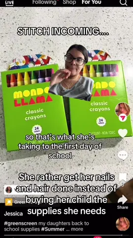 #greenscreenvideo this is the problem with todays society! @Jessica #school #schoollife #supplies #drama #fypage #schooldays #nails #hair #priorities #skit #ridiculous #ridiculousness #parentsoftiktok #parenting #parentingtips 