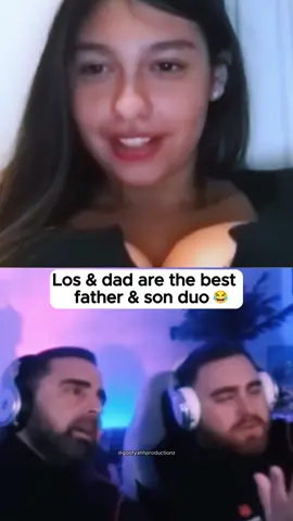 Los & dad are the best father & son duo 😂 #lospollostv #lospollostvmoments #lospollostvclips #lospollostvdad #impressive #funny #streamer #fyp #viral