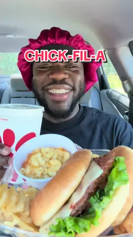 CHICK-FIL-A MUKBANG #fyp #chickfila #chicken #asmr #mukbang #viral 
