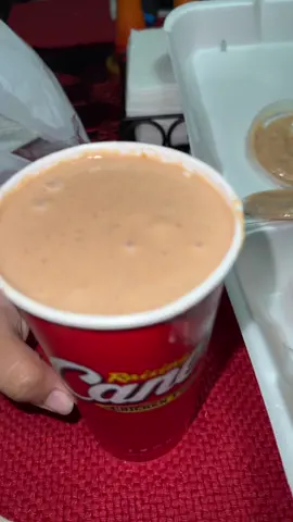 i really had no business getting this big ass cup of sauce idk why i did it #canes 