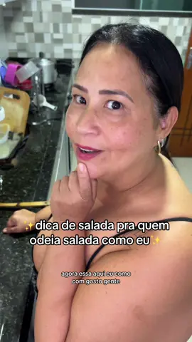 A única salada que eu consigo comer!! #emagrecercomsara #dieta #obesidade #emagrecimento 