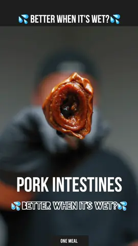 Dehydrated Pork Intestines. #porkintestine #大肠 #dehydratedfood #onemeal 