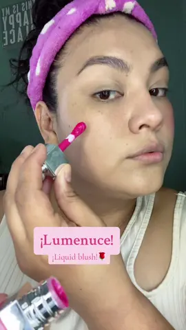 Hermoso rubor!🥰🥰 @Lumenuce Makeup #blush #lumenuce #liquidblush #lumenuceblush #blushonfleek 