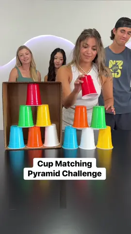 They got this so much quicker than expected! 🤯 #family #game #challenge 